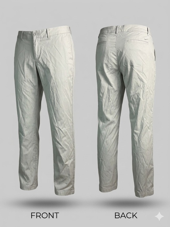 Nike Other - 🤍 Nike Dri-FIT Golf Pants Beige Straight Leg Performance Women 12 8884 🤍